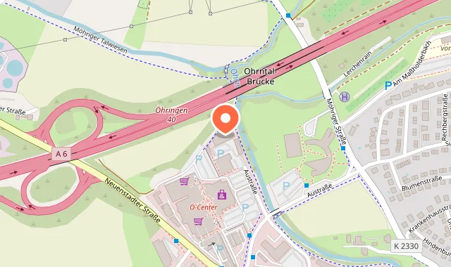 Lageplan: Tobelinoo, Austraße 19, 74613 Öhringen